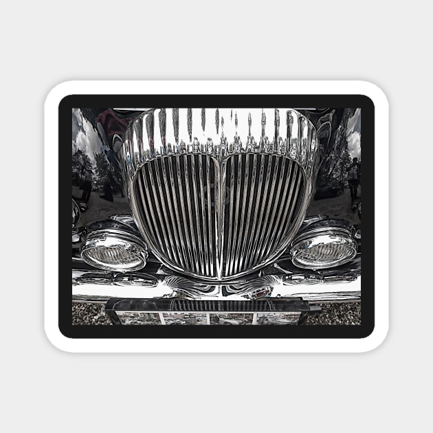 chrome 1 Magnet by andalaimaging