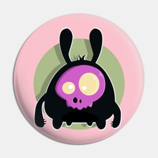 Skull Bunny Pin