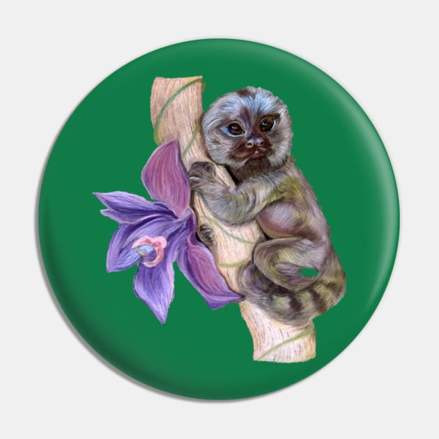 Pygmy Marmoset Pin by mariasibireva