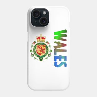 Wales Coat of Arms Design Phone Case