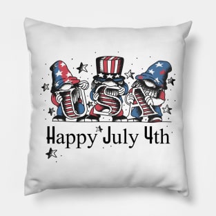 July 4th USA Gnomes Pillow