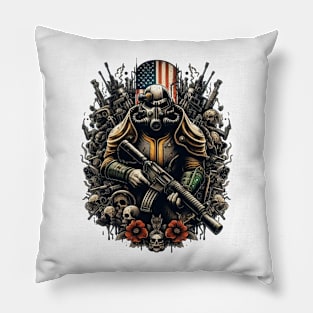 Fallout brotherhood of steel Pillow