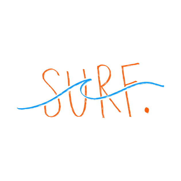 Surf Lettering by AlishaMSchil