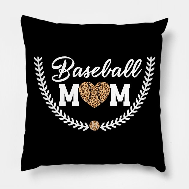 baseball mom Pillow by hatem