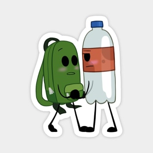 hfjONE, ONEhfj - Bryce and Liam (Soda Bottle and Backpack) Magnet