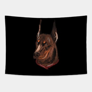 Majestic Doberman Tapestry