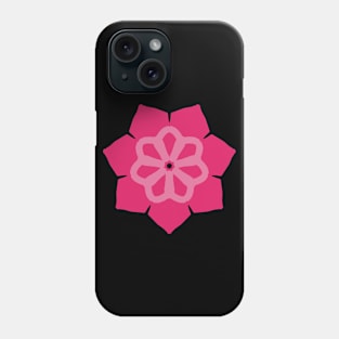 Pink Floral Design Phone Case