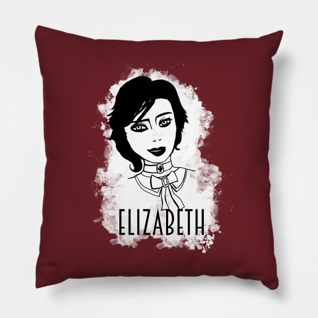 Elisabeth Bioshock Infinite Pillow by Bukeater