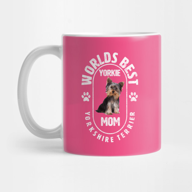 yorkie mom mug