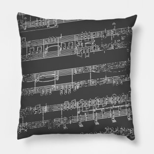 Music Sheet 5th Pillow