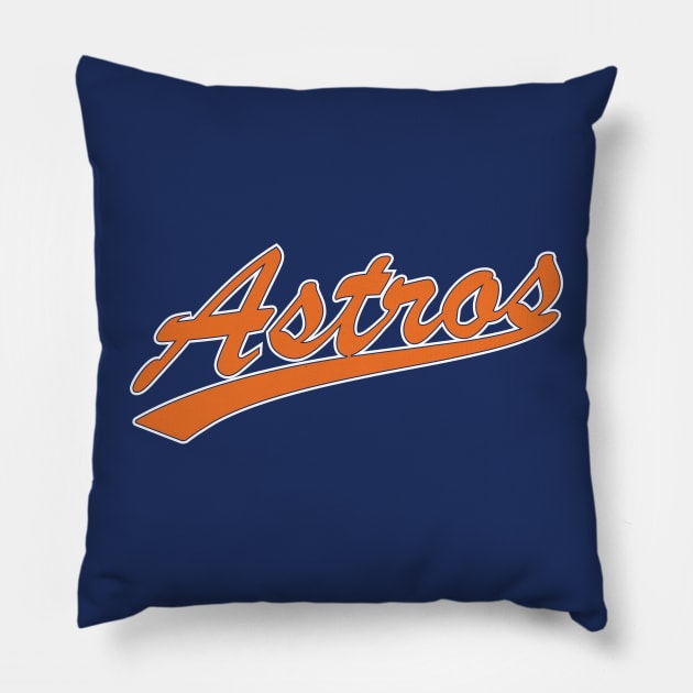 Astros Pillow by Nagorniak