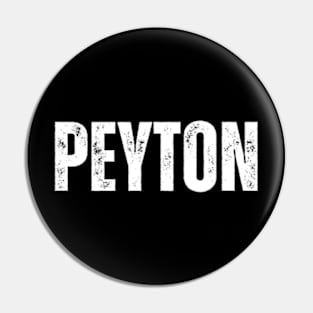 Peyton Name Gift Birthday Holiday Anniversary Pin