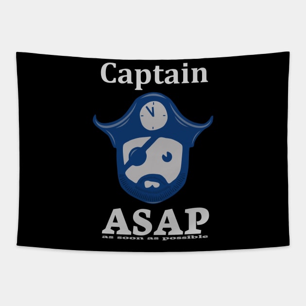 Captain ASAP Itler Nerd computer scientist administrator Tapestry by RRDESIGN