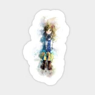 Laid Back Camp - Aoi *Watercolor* Magnet