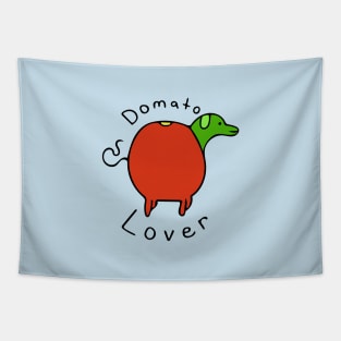 Domato Lover (Dog + Tomato) Tapestry