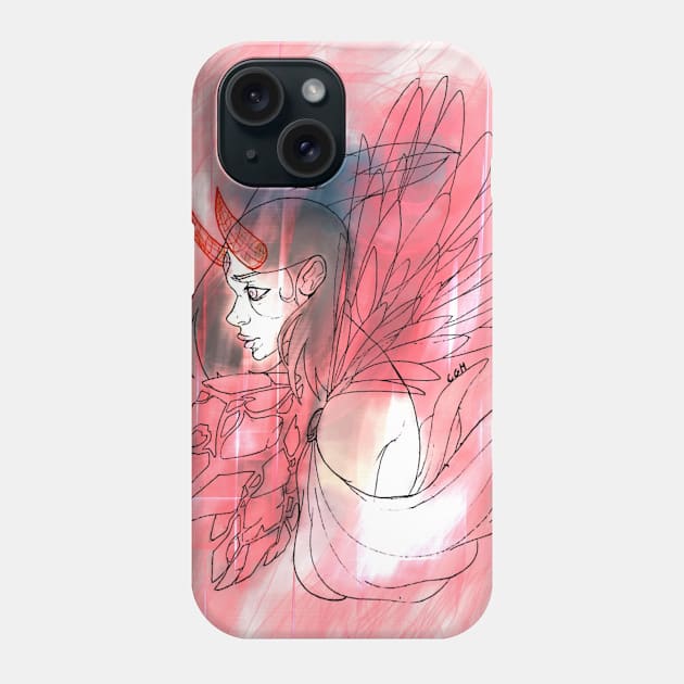 Demon Phone Case by Cgmdrawing