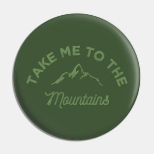 Mountain Hike Lover Pin