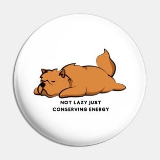 Not Lazy Just Conserving Energy Pin