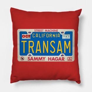 Sammy Hagar - Trans Am Highway Wonderland License Plate Pillow