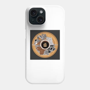 Coffee Brunch Cafe Vintage Since Established Phone Case