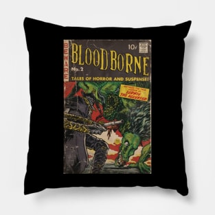 Bloodborne comic cover Pillow