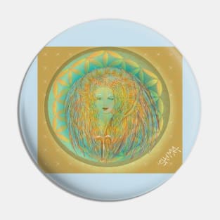 Angel child Aries Pin