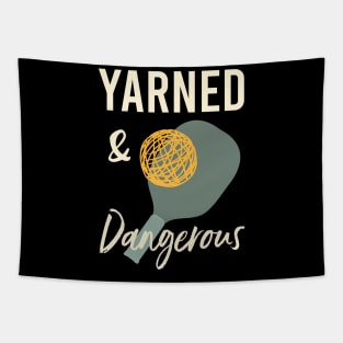 Pickleball Pun Yarned & Dangerous Tapestry