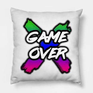 Game Over Pillow