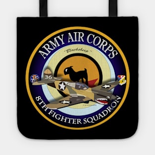 P-40 warhawk - 49fg - 8th Fighter Squadron Tote