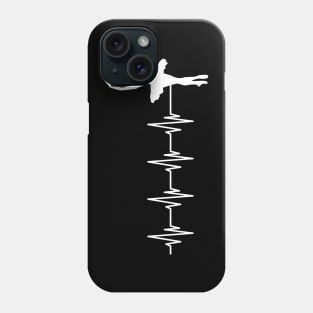 ballet heartbeat w Phone Case