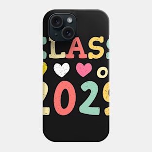 Class of 2029 Shirt Grow With Me First Day School Graduation Phone Case