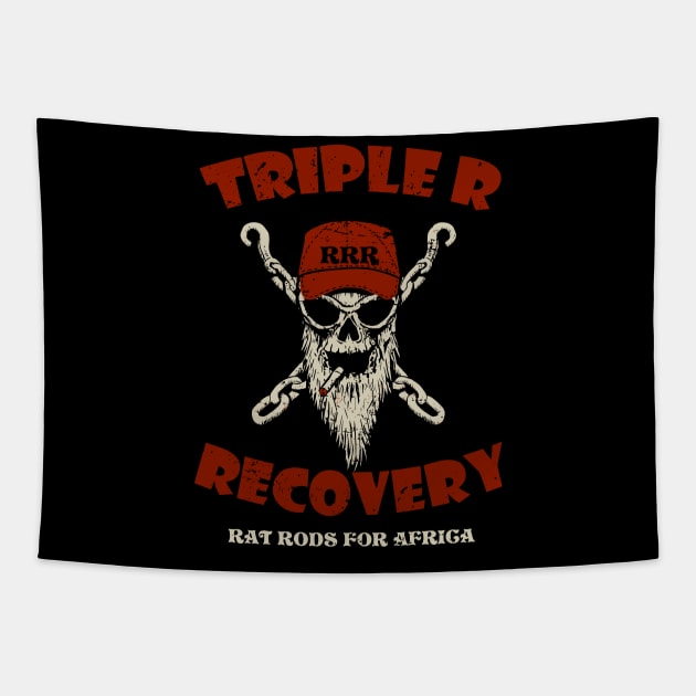 Rat Rod Recovery Tapestry by StephenBibbArt