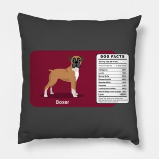 Boxer Dog Pillow