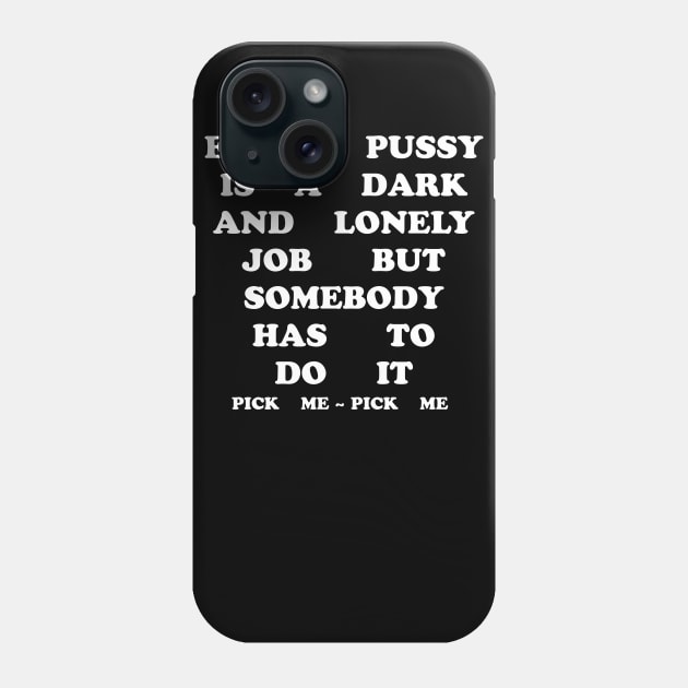 Lonely Job Phone Case by TheCosmicTradingPost