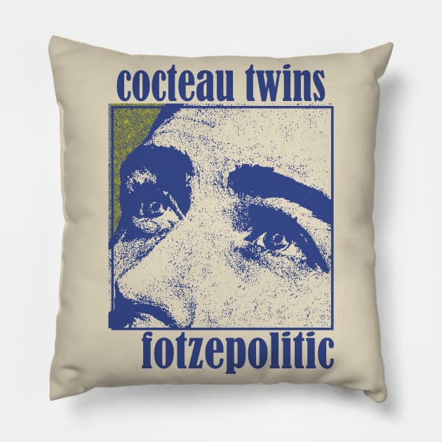 cocteau twins // fanart Pillow by psninetynine