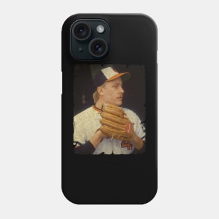 Curt Schilling in Baltimore Orioles Phone Case