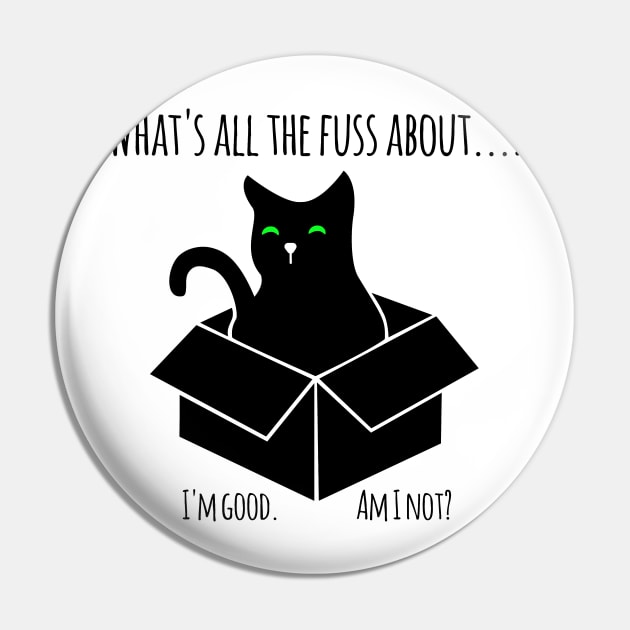 What came first, the cat or the box? Pin by Qwerdenker Music Merch