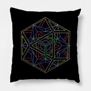 geometry diamond Pillow