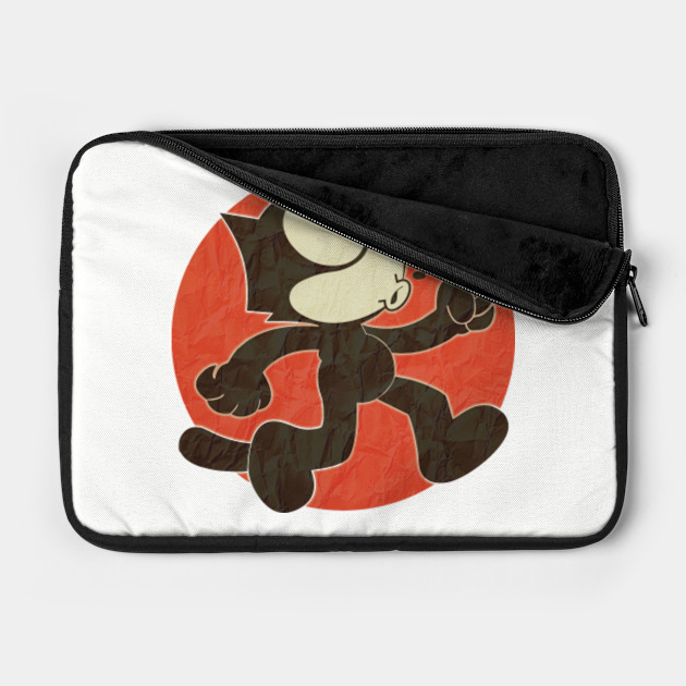 Felix The Cat Keep Walking Vintage Felix The Cat Laptop Case Teepublic