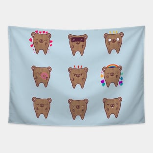 Molar Bear Tapestry