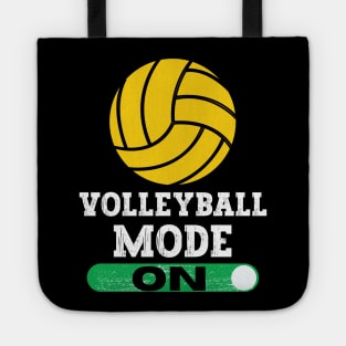 Volleyball  Mode On Tote