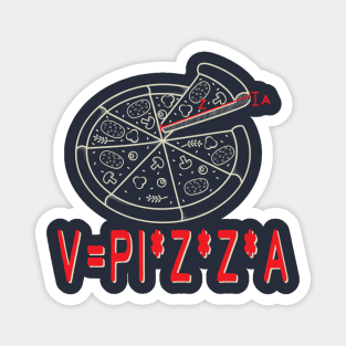 Formula for the Volume of Pizza Pi Magnet