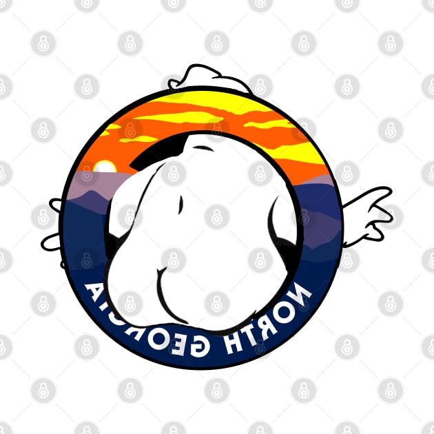 North Georgia Ghostbusters flip side logo by NGGB