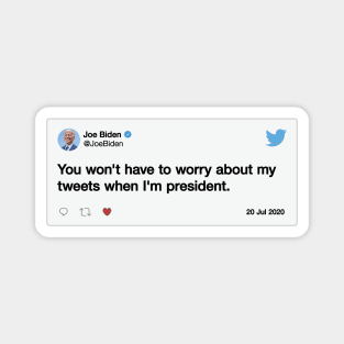 Joe Biden's Tweets Magnet