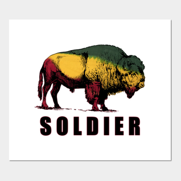 Buffalo Soldier Buffalo Soldier Posters And Art Prints Teepublic
