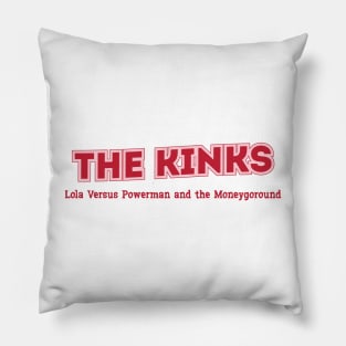 The Kinks Pillow