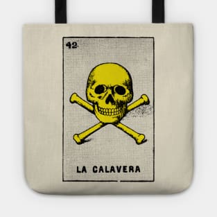 La Calavera ------ Mexican Skull Vintage Design Tote