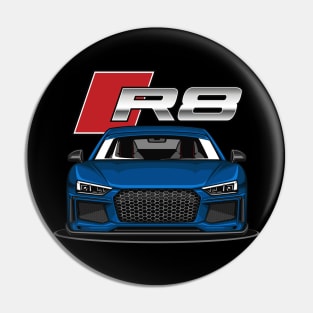 R8 V10 Performance (Scuba Blue) Pin