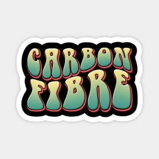 Carbon Fibre Retro Design Magnet