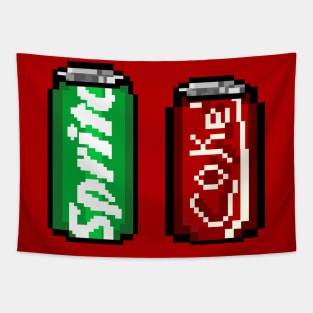 Drinks pixelart Tapestry